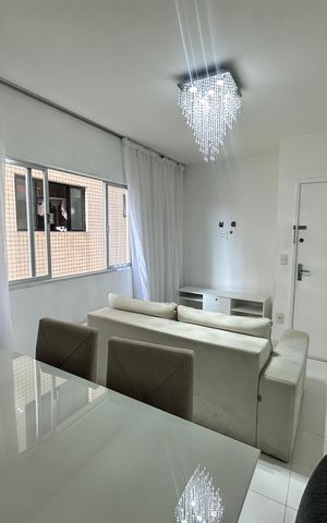 Apartamento para alugar com 50m², 1 quarto e 1 vaga Apartamento para alugar com 50m², 1 quarto e 1 vagaSala