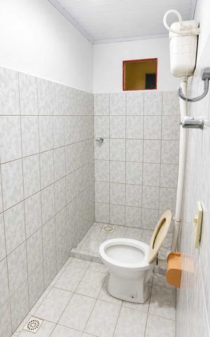 Studio para alugar com 30m², 1 quarto e sem vaga Studio para alugar com 30m², 1 quarto e sem vagaBanheiro