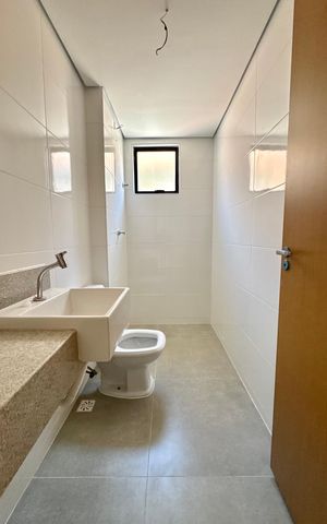 Apartamento à venda com 100m², 2 quartos e 1 vaga Apartamento à venda com 100m², 2 quartos e 1 vagaBanheiro Social