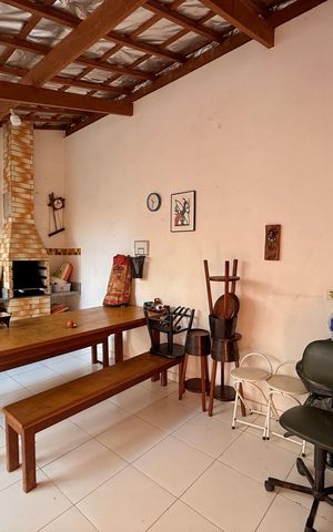 Casa para alugar com 250m², 2 quartos e 3 vagasChurrasqueira 