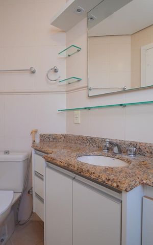 Apartamento para alugar com 85m², 3 quartos e 1 vagaBanheiro da Suíte