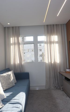 Apartamento à venda com 60m², 2 quartos e 1 vagaSala