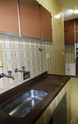 Casa para alugar com 77m², 2 quartos e sem vagaCozinha