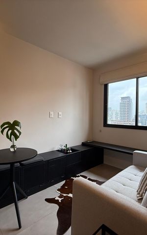 Apartamento à venda com 26m², 1 quarto e sem vaga