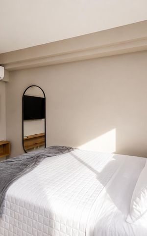 Studio para alugar com 24m², 1 quarto e 1 vaga Studio para alugar com 24m², 1 quarto e 1 vagaQuarto