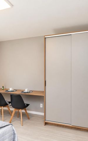 Studio para alugar com 24m², 1 quarto e 1 vaga Studio para alugar com 24m², 1 quarto e 1 vagaSala