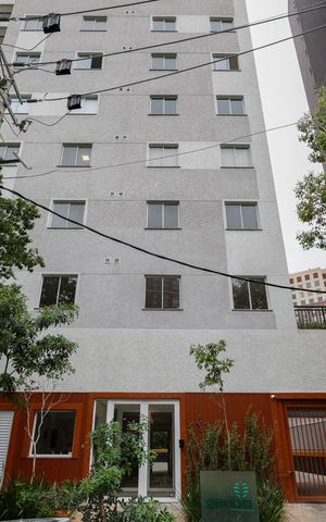 Apartamento à venda com 39m², 2 quartos e 1 vaga Apartamento à venda com 39m², 2 quartos e 1 vagaFachada