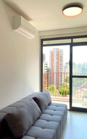 Studio para alugar com 28m², 1 quarto e sem vaga Studio para alugar com 28m², 1 quarto e sem vagaSala
