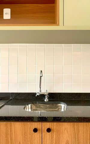 Studio para alugar com 28m², 1 quarto e sem vaga Studio para alugar com 28m², 1 quarto e sem vagaCozinha