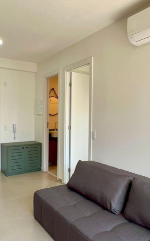 Studio para alugar com 28m², 1 quarto e sem vaga Studio para alugar com 28m², 1 quarto e sem vagaSala