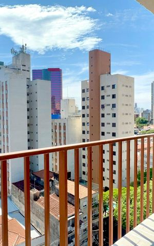 Studio para alugar com 28m², 1 quarto e sem vaga Studio para alugar com 28m², 1 quarto e sem vagaVaranda