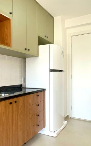Studio para alugar com 28m², 1 quarto e sem vaga Studio para alugar com 28m², 1 quarto e sem vagaCozinha