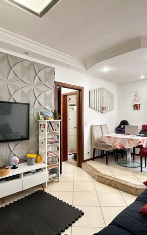 Apartamento à venda com 57m², 2 quartos e 1 vaga Apartamento à venda com 57m², 2 quartos e 1 vagaSala