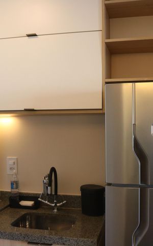 Studio para alugar com 27m², 1 quarto e sem vagaCozinha