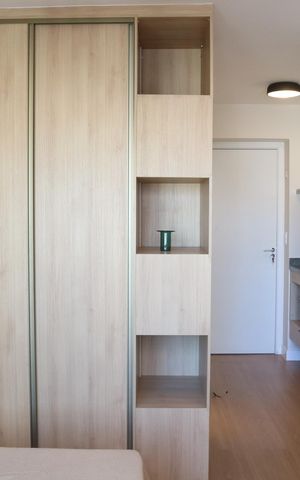 Studio para alugar com 27m², 1 quarto e sem vagaStudio