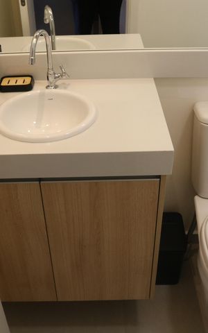 Studio para alugar com 27m², 1 quarto e sem vagaBanheiro