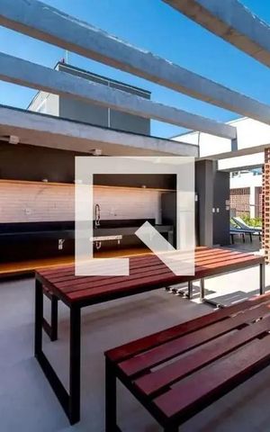 Studio para alugar com 27m², 1 quarto e sem vaga Studio para alugar com 27m², 1 quarto e sem vagaÁrea comum - Churrasqueira