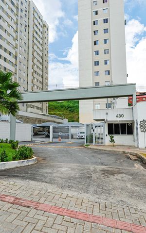 Apartamento à venda com 46m², 2 quartos e 1 vagaFachado do condomínio