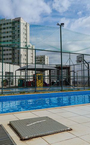 Apartamento à venda com 46m², 2 quartos e 1 vagaÁrea comum - Piscina