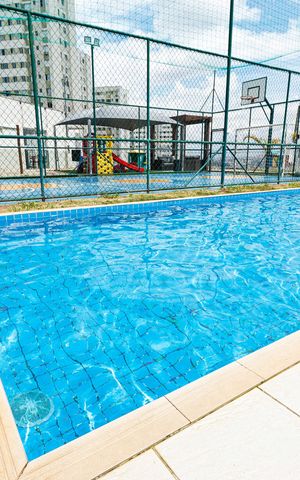 Apartamento à venda com 46m², 2 quartos e 1 vagaÁrea comum - Piscina