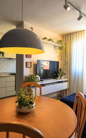 Apartamento à venda com 46m², 2 quartos e 1 vaga Apartamento à venda com 46m², 2 quartos e 1 vagaSala