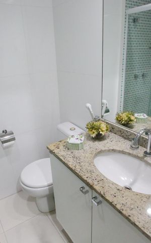 Apartamento para alugar com 200m², 4 quartos e 2 vagasBanheiro da Suíte 2