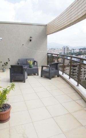 Apartamento para alugar com 200m², 4 quartos e 2 vagasCobertura