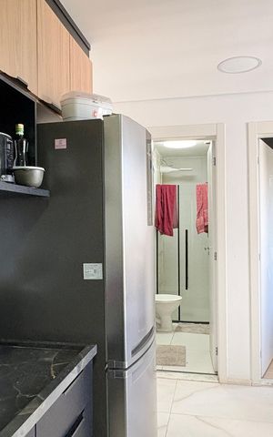 Apartamento à venda com 40m², 2 quartos e sem vaga Apartamento à venda com 40m², 2 quartos e sem vagaCozinha e Área de Serviço