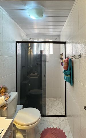 Apartamento à venda com 56m², 2 quartos e 1 vaga Apartamento à venda com 56m², 2 quartos e 1 vagaBanheiro Social