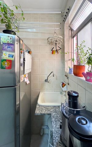 Apartamento à venda com 56m², 2 quartos e 1 vaga Apartamento à venda com 56m², 2 quartos e 1 vagaÁrea de Serviço