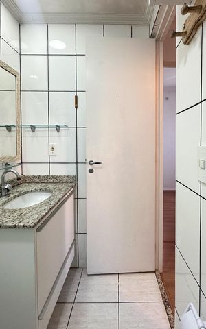 Apartamento para alugar com 56m², 3 quartos e 1 vagaBanheiro Social