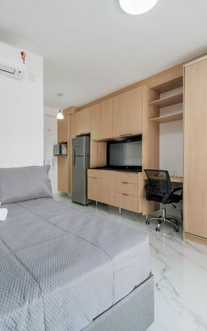 Studio à venda com 30m², 1 quarto e sem vagaStudio