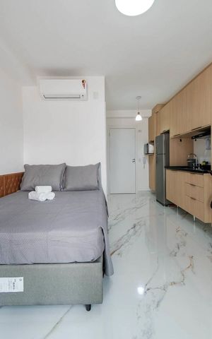 Studio à venda com 30m², 1 quarto e sem vagaStudio