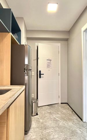 Studio à venda com 26m², 1 quarto e sem vaga Studio à venda com 26m², 1 quarto e sem vagaCozinha