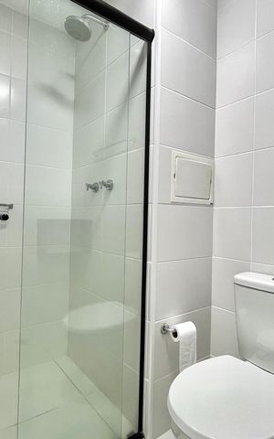 Studio à venda com 26m², 1 quarto e sem vaga Studio à venda com 26m², 1 quarto e sem vagaBanheiro