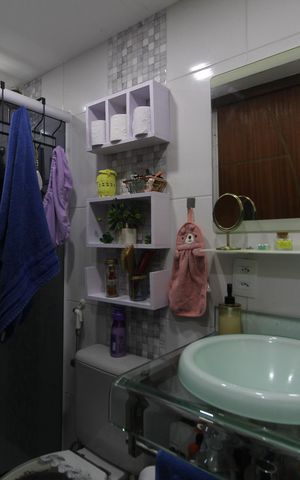 Apartamento à venda com 42m², 2 quartos e 1 vagaBanheiro