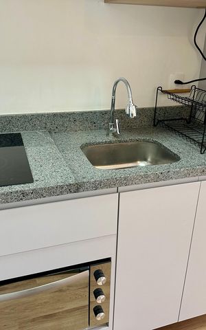 Studio para alugar com 24m², 1 quarto e sem vagaCozinha
