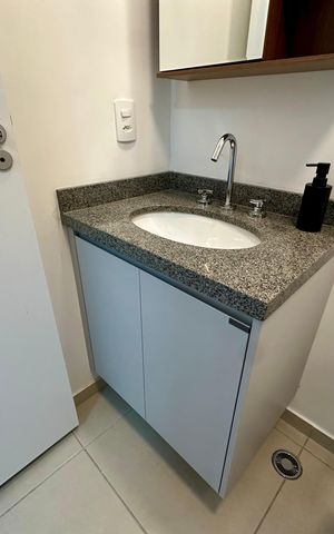 Studio para alugar com 24m², 1 quarto e sem vagaBanheiro