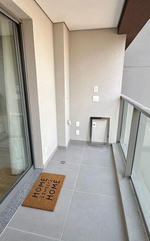 Studio para alugar com 24m², 1 quarto e sem vagaVaranda