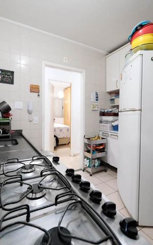 Apartamento à venda com 60m², 2 quartos e 1 vagaCozinha e Área de Serviço