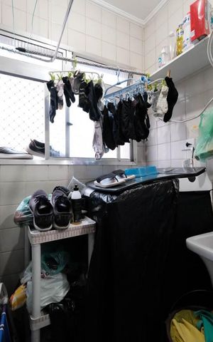 Apartamento à venda com 60m², 2 quartos e 1 vagaCozinha e Área de Serviço