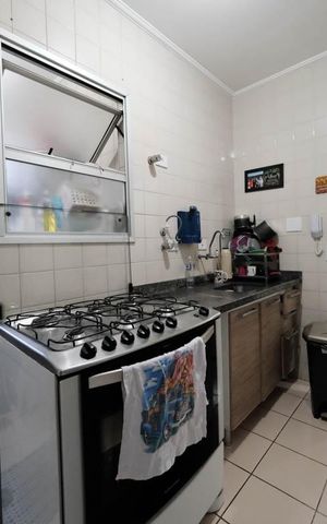 Apartamento à venda com 60m², 2 quartos e 1 vagaCozinha e Área de Serviço