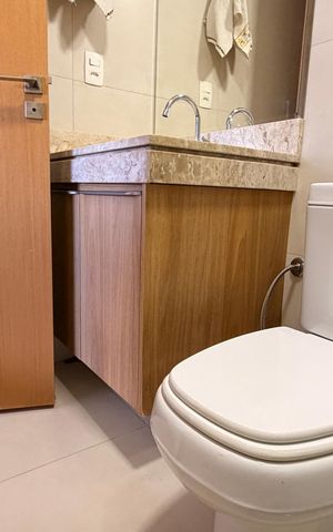 Apartamento para alugar com 65m², 2 quartos e 1 vagaBanheiro da Suíte