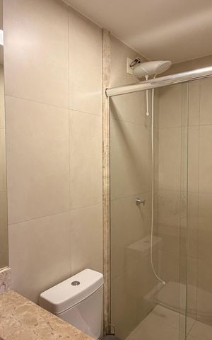 Apartamento para alugar com 65m², 2 quartos e 1 vagaBanheiro da Suíte