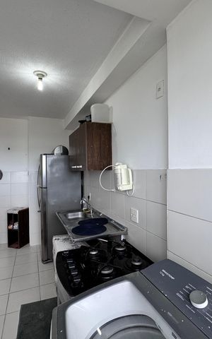 Apartamento à venda com 45m², 2 quartos e sem vaga Apartamento à venda com 45m², 2 quartos e sem vagaCozinha e Área de Serviço