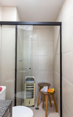 Apartamento para alugar com 59m², 3 quartos e 1 vaga Apartamento para alugar com 59m², 3 quartos e 1 vagaBanheiro 2