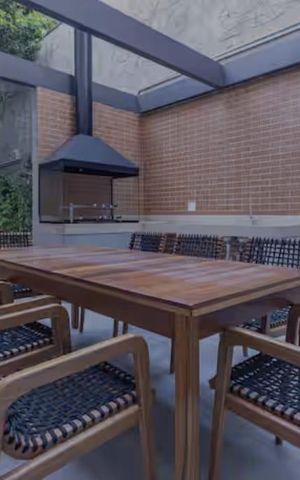 Apartamento à venda com 29m², 1 quarto e sem vaga Apartamento à venda com 29m², 1 quarto e sem vagaÁrea externa