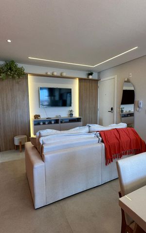 Apartamento à venda com 58m², 3 quartos e 1 vaga Apartamento à venda com 58m², 3 quartos e 1 vagaSala