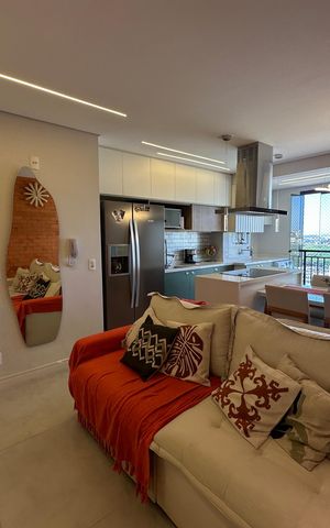 Apartamento à venda com 58m², 3 quartos e 1 vaga Apartamento à venda com 58m², 3 quartos e 1 vagaSala