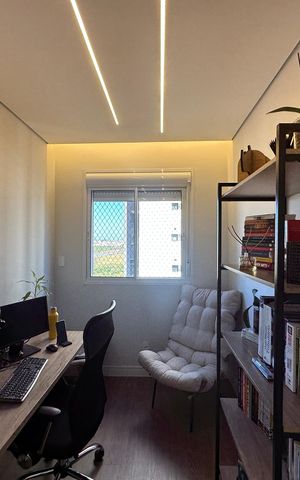 Apartamento à venda com 58m², 3 quartos e 1 vaga Apartamento à venda com 58m², 3 quartos e 1 vagaQuarto 3